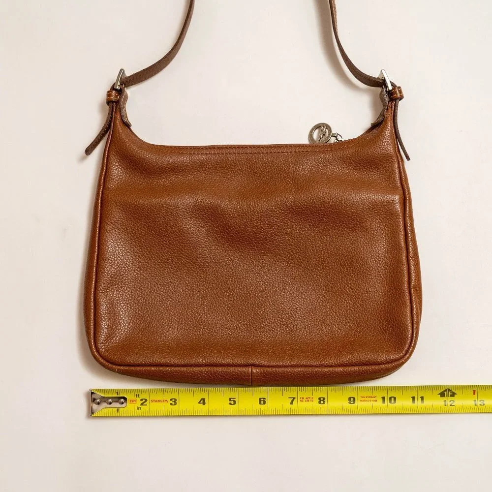 ~ FIRM PRICE ~ 
VINTAGE LONGCHAMP Camel Colored Leather Crossbody - Picture 6 of 16